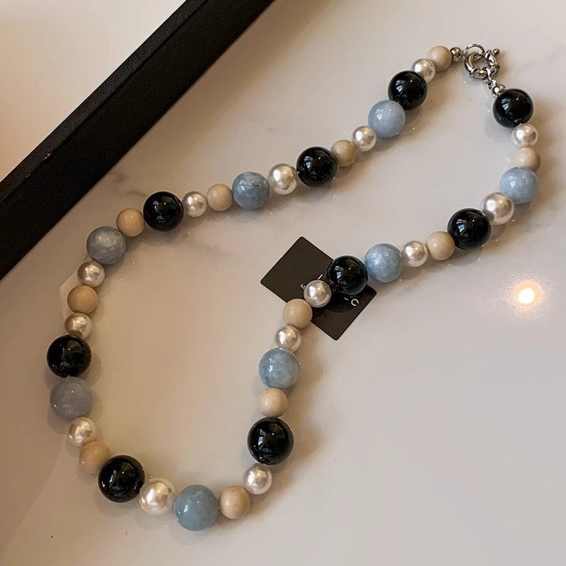 Beaded Turquoise High-grade Clavicle Chain Niche Necklaces