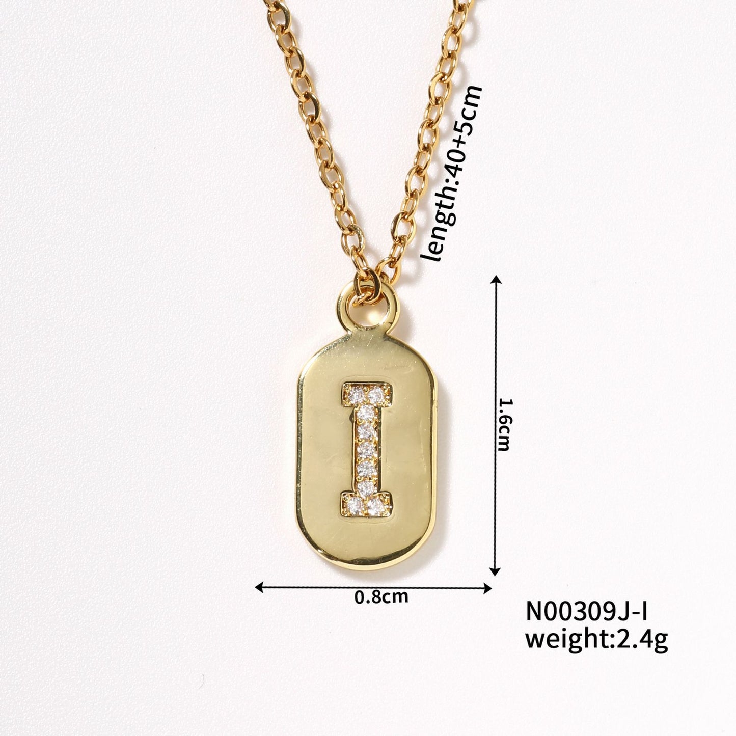 Best-selling English Letter Style Light Luxury Necklaces