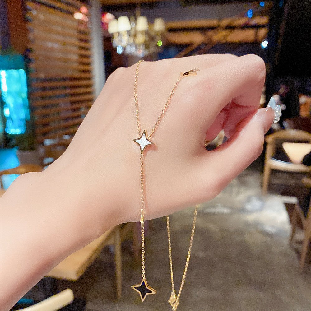 Women's Luxury Titanium Steel For Niche Design Necklaces