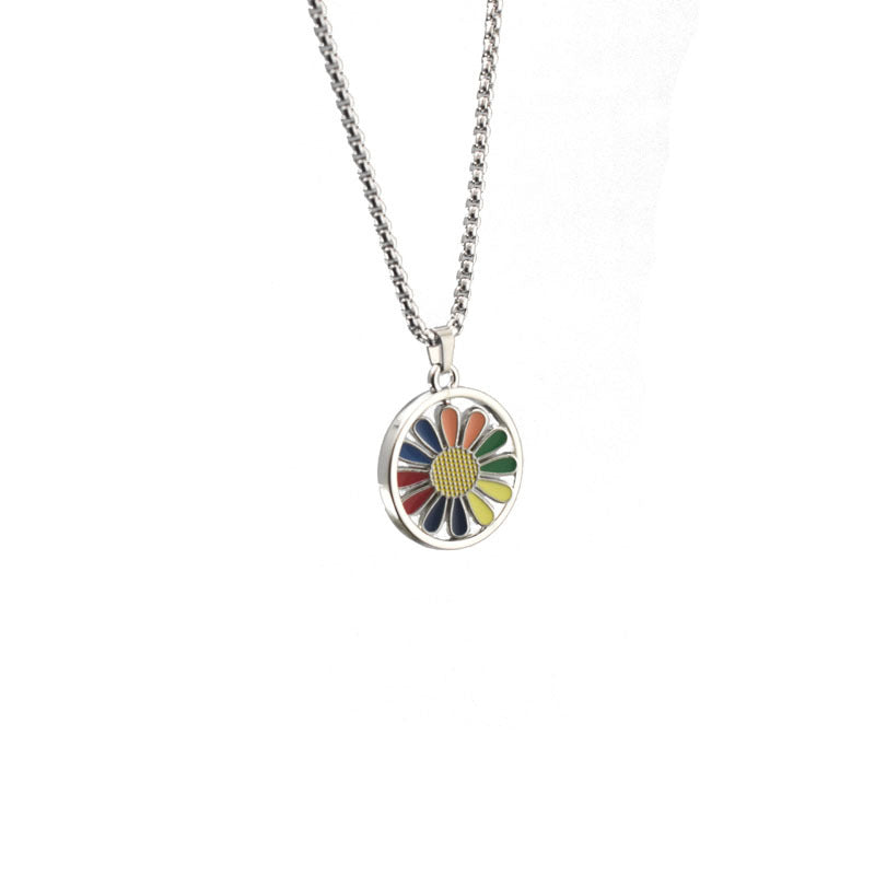 Women's & Men's Titanium Just Hip Hop Style Cold Talk Necklaces