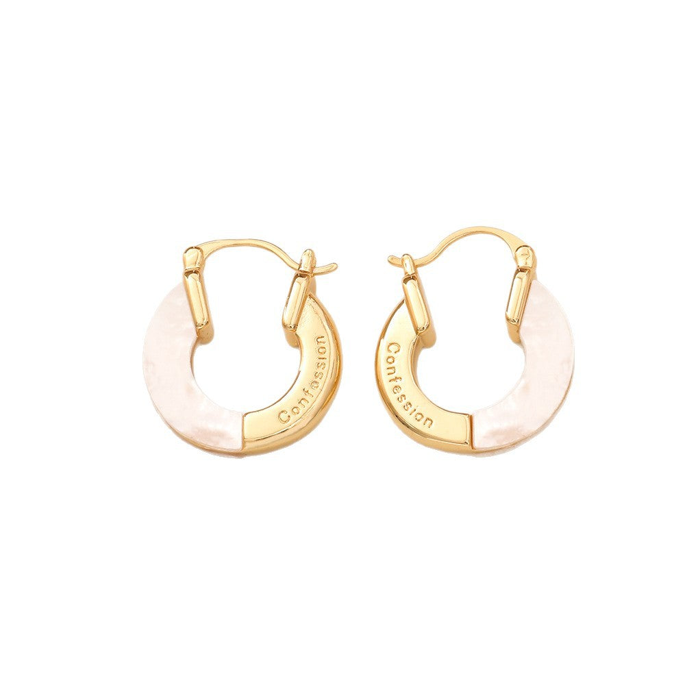 Contrast Copper Plated Gold Advanced Affordable Luxury Fashion Graceful Rings