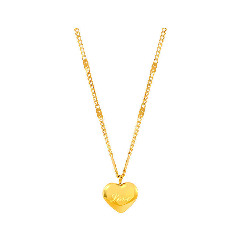 Women's For Korean Simple Personalized Temperament Entry Lux Necklaces