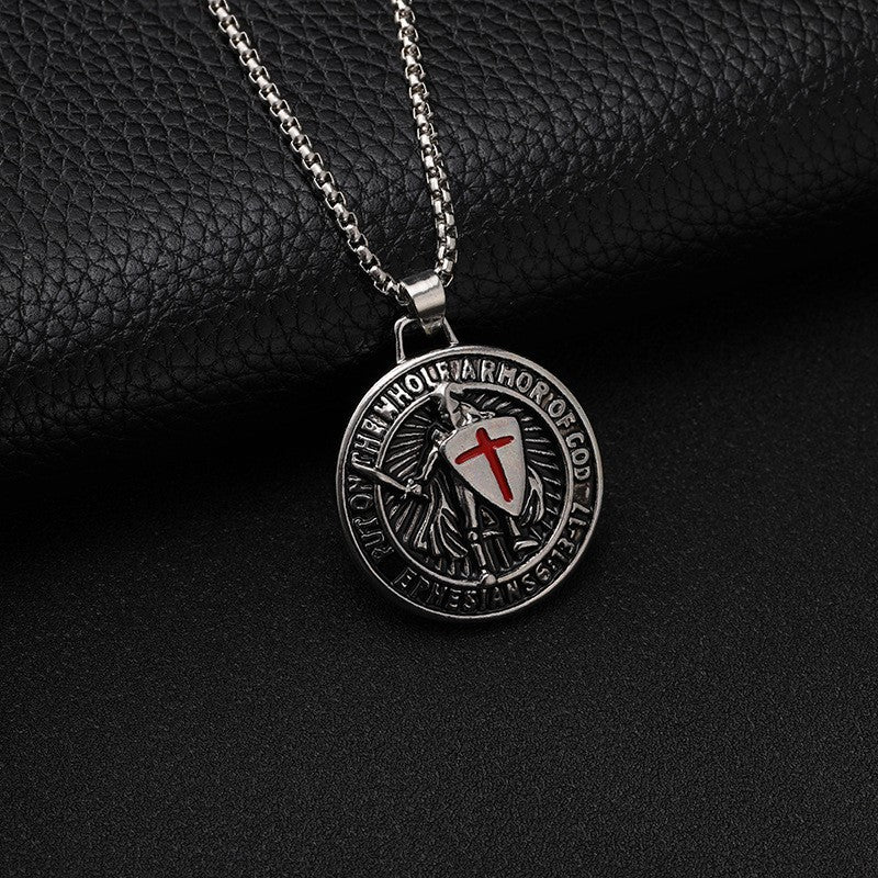 Zinc Alloy Gold Plated Western Medieval Necklaces