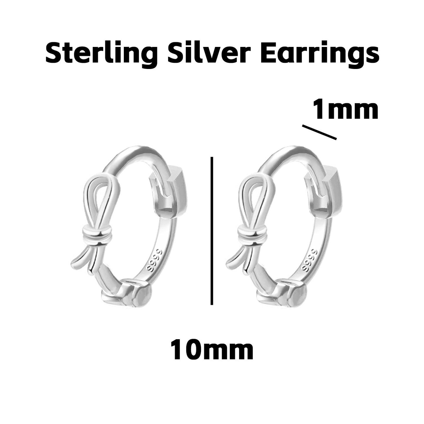 Women's Money Bag For Ear Bone Pure Clips Handmade Rings