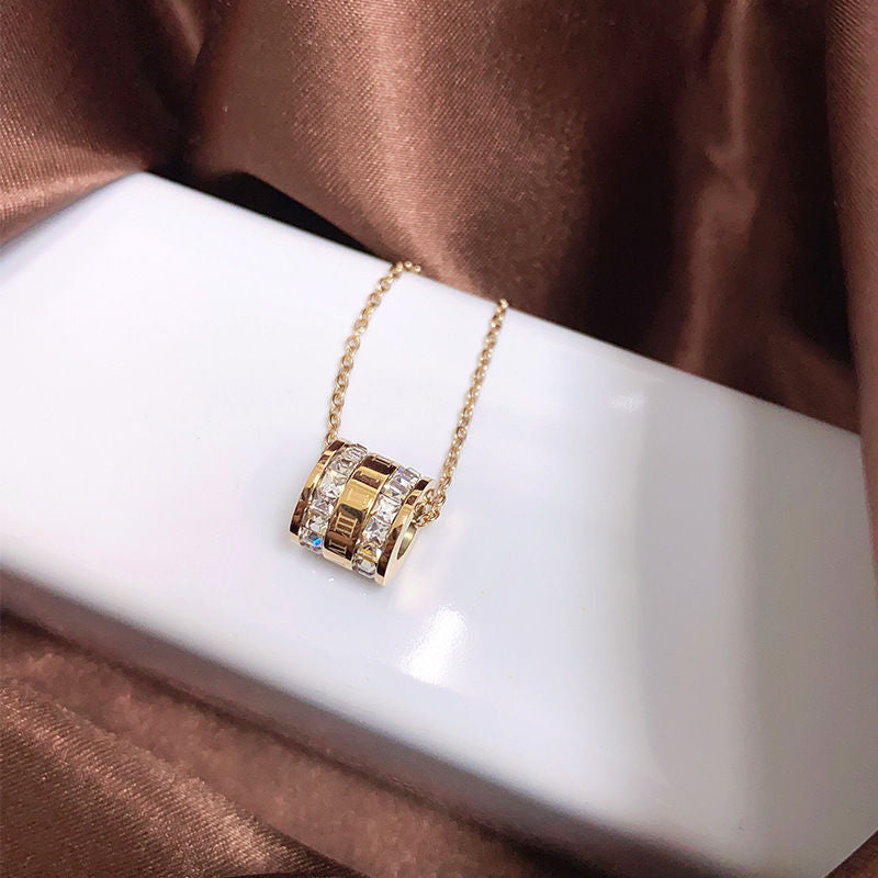 Roman Small Waist Female Clavicle Chain Necklaces