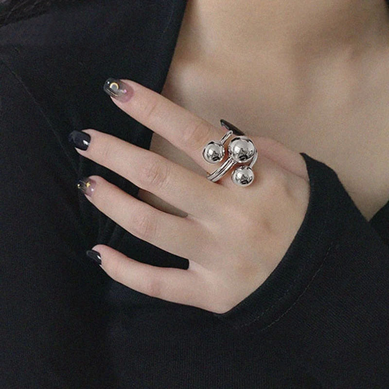 Women's Fashion Irregular Planet Index Finger Adjustable Ring