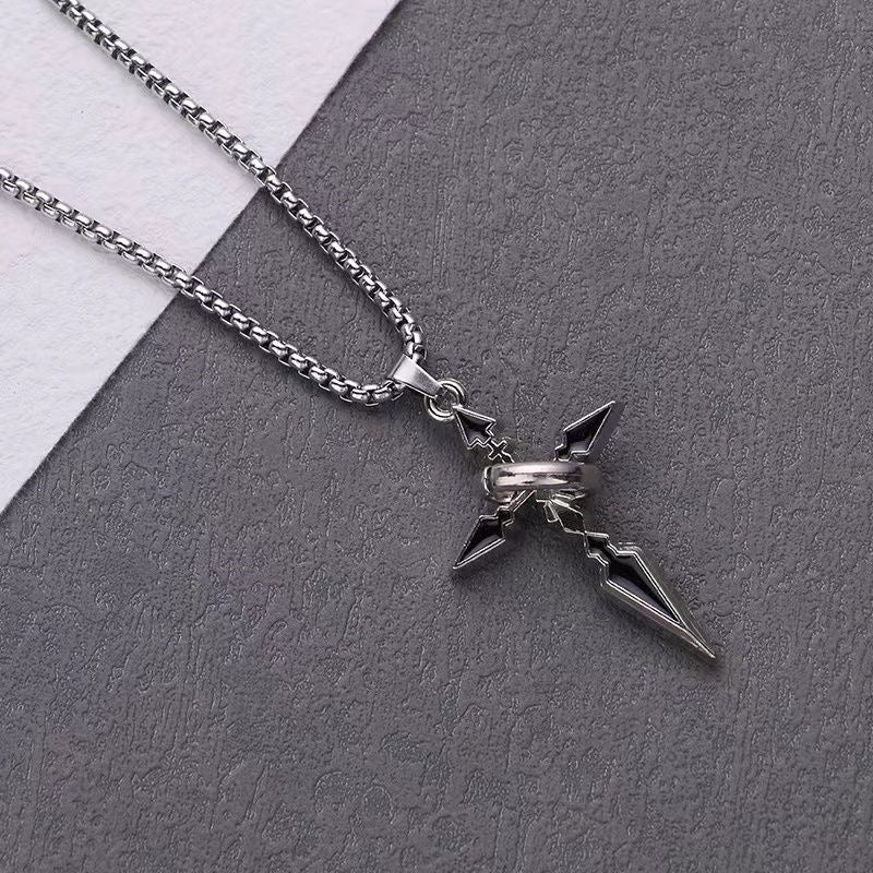 Women's & Men's Cross Fashion Simple Trendy Hip Hop Necklaces