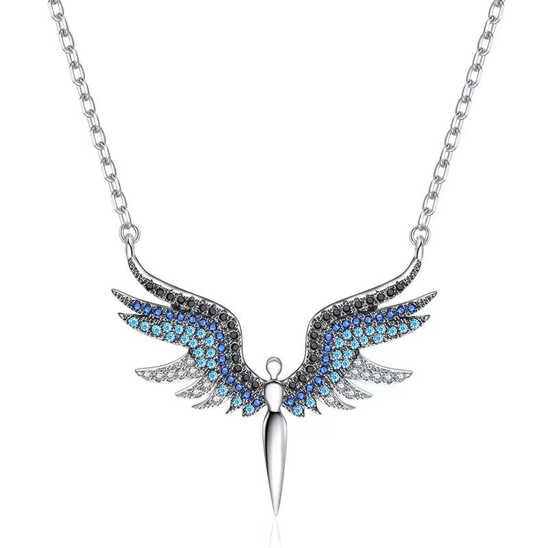 Women's Angel Wings Style Long Elegance Creativity Necklaces