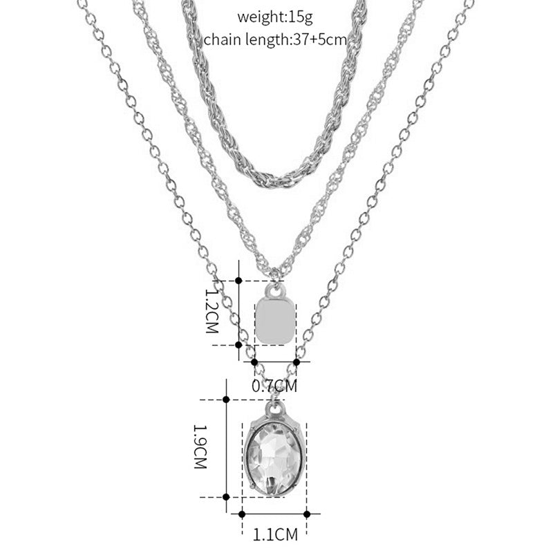 Fashion Street Shooting Sweater Female Niche Necklaces