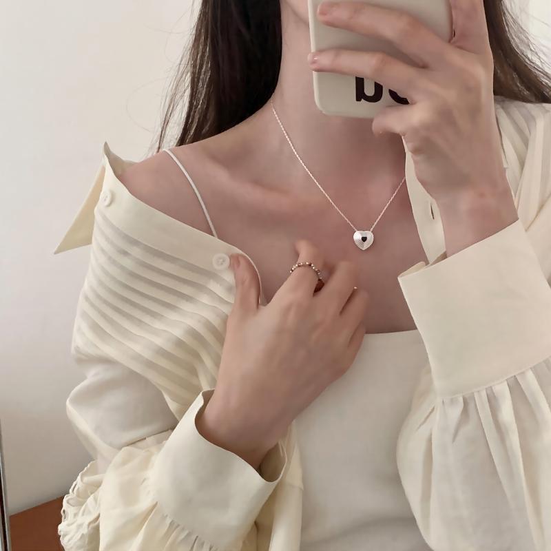 Does Not Fade Female Summer High Sense Minimalist Rhinestone Necklaces