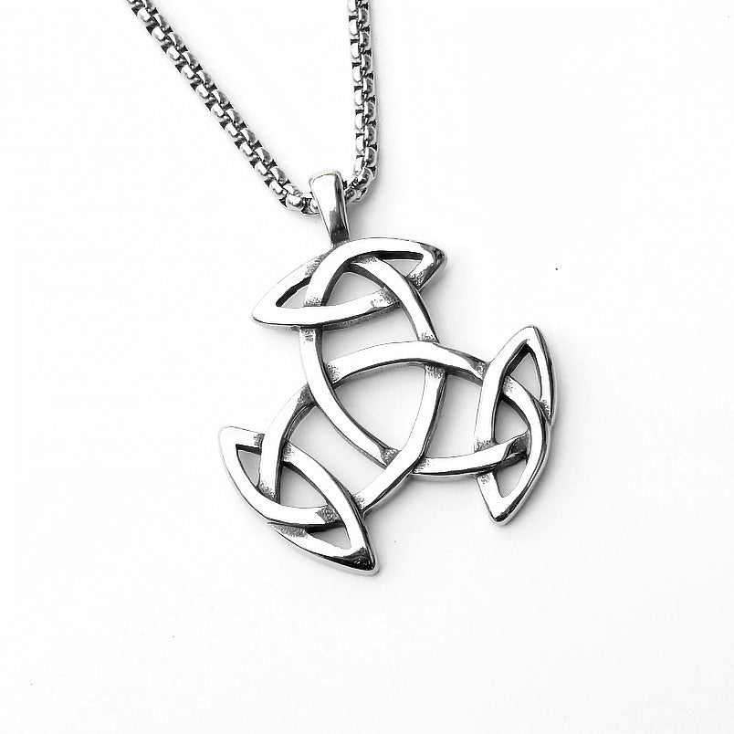 Popular Ornament Vintage Viking Boys Titanium Steel Necklaces