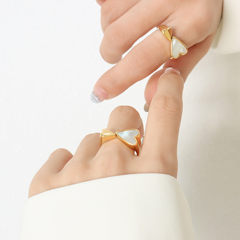 Index Finger Bone Joint Simple Size Rings