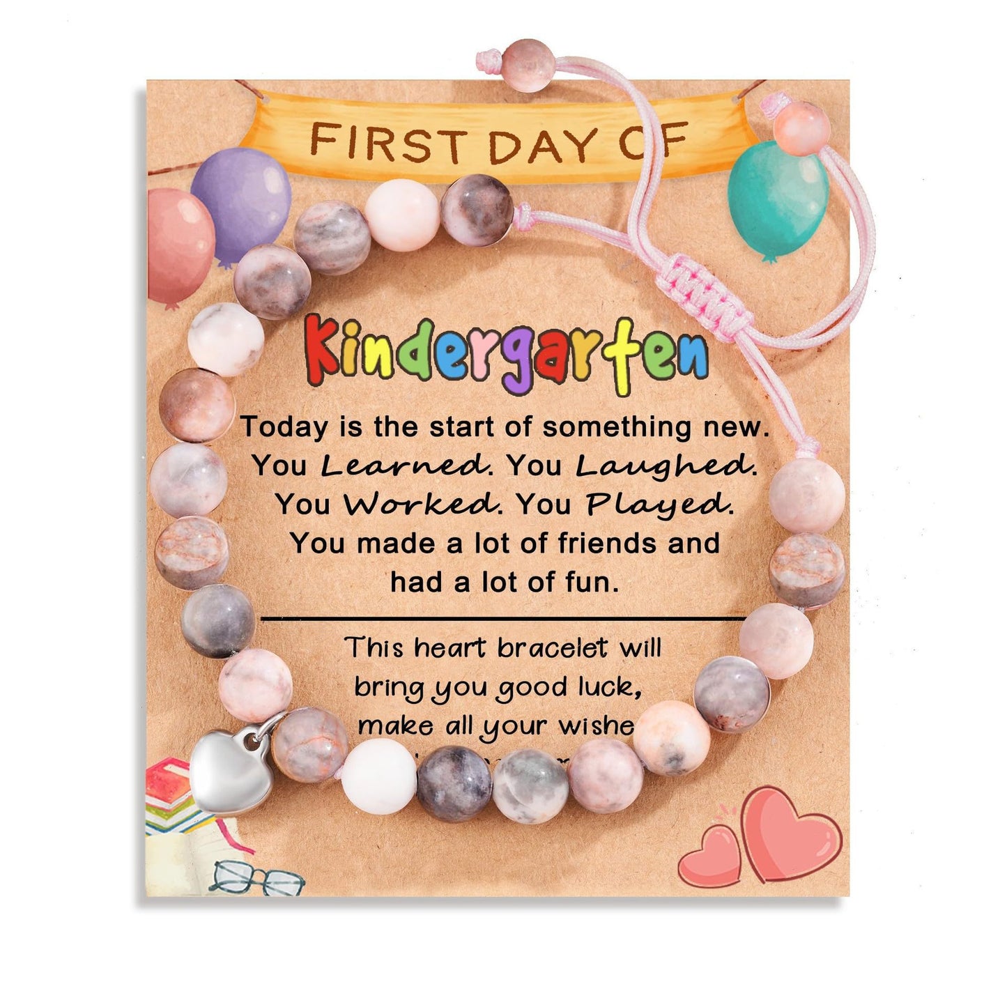 Knot Woven Adjustable School Day Birthday Bracelets