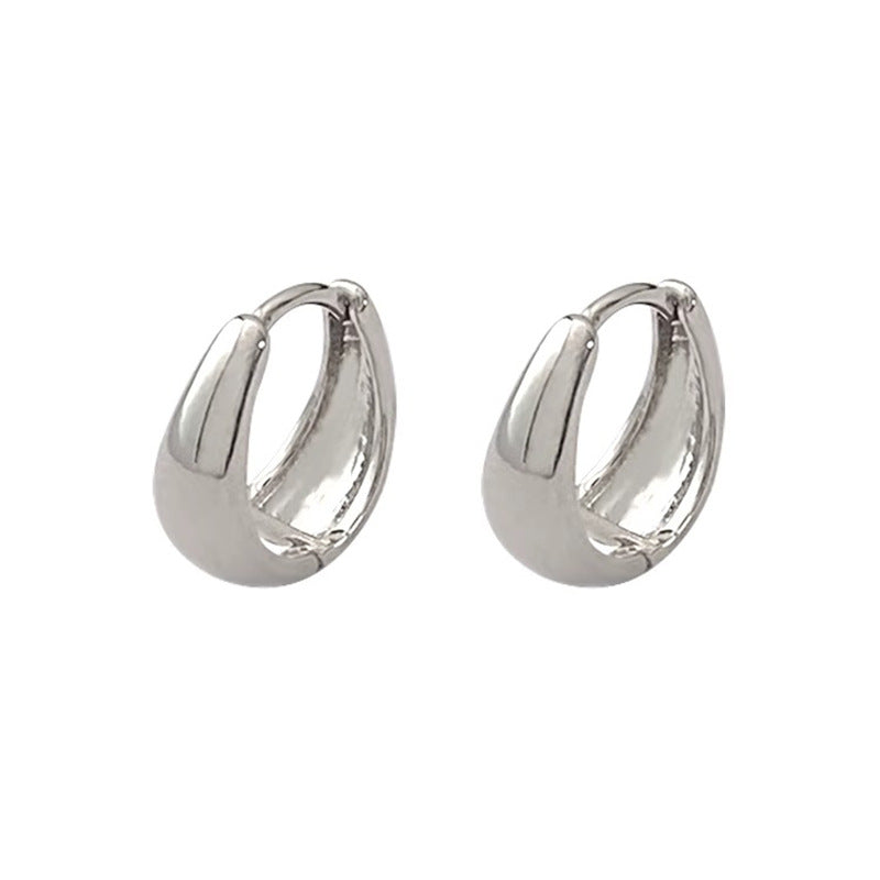 Circle Niche Design High-grade Cold Style Earrings
