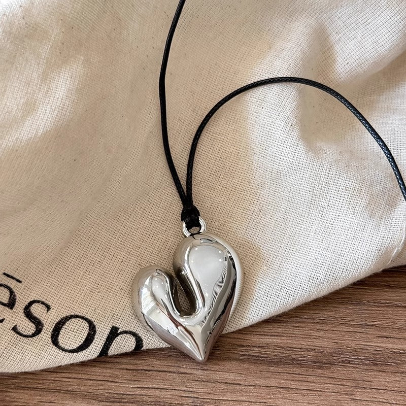 Women's Bag Long Sweater Chain Earphone Portable Necklaces