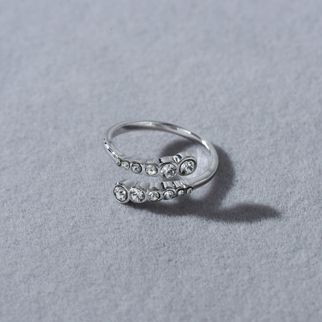 Design Advanced Metal Copper Plated Real Ring