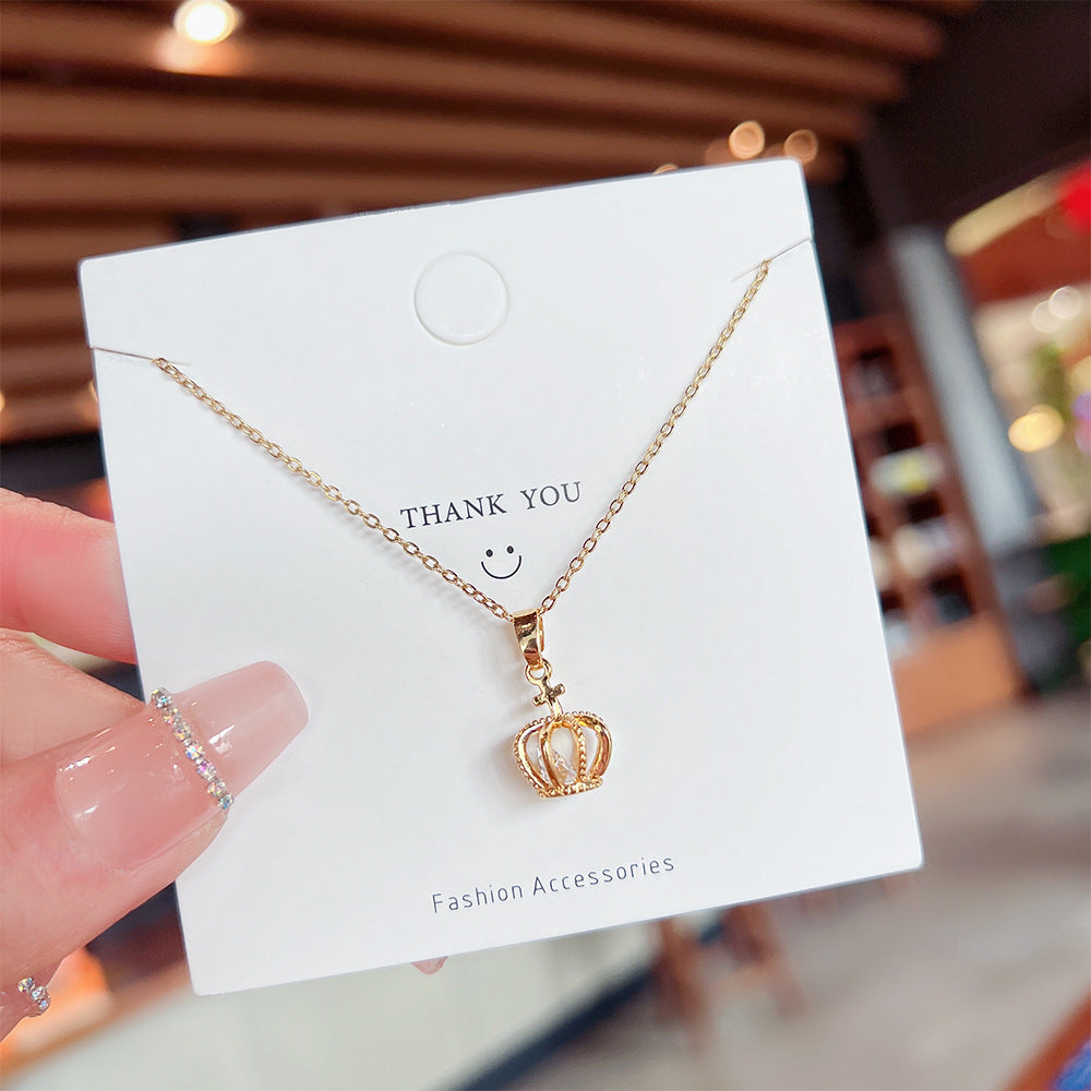 Women's Luxury Titanium Steel For Niche Design Necklaces