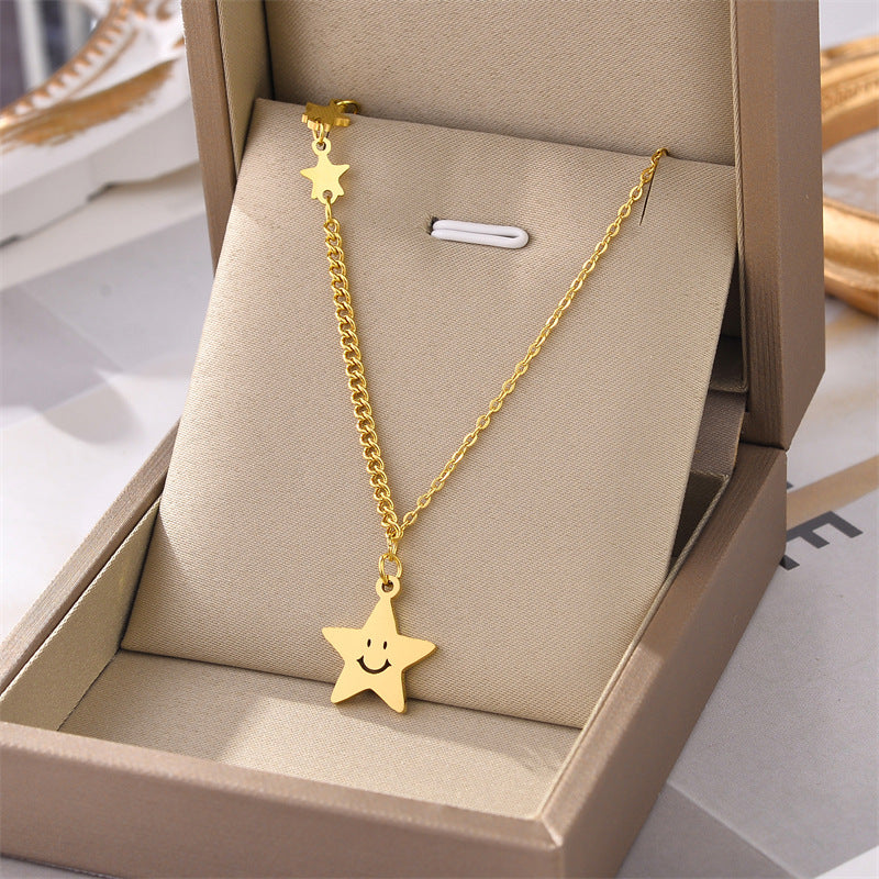 Women's Titanium Steel Ornament Simple Fashion Personality Necklaces
