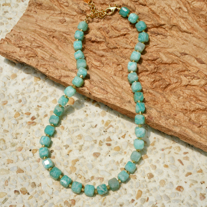 Beaded Turquoise High-grade Clavicle Chain Niche Necklaces