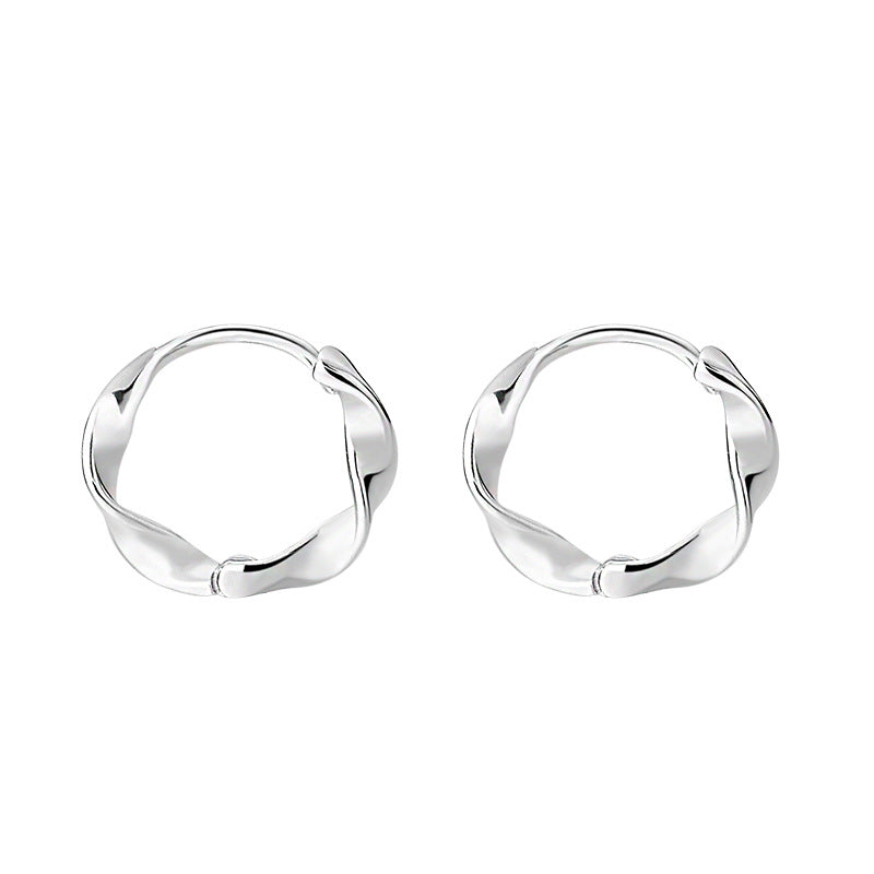 Strip Clip Minimalist Design Trap Hole Ear Buckle