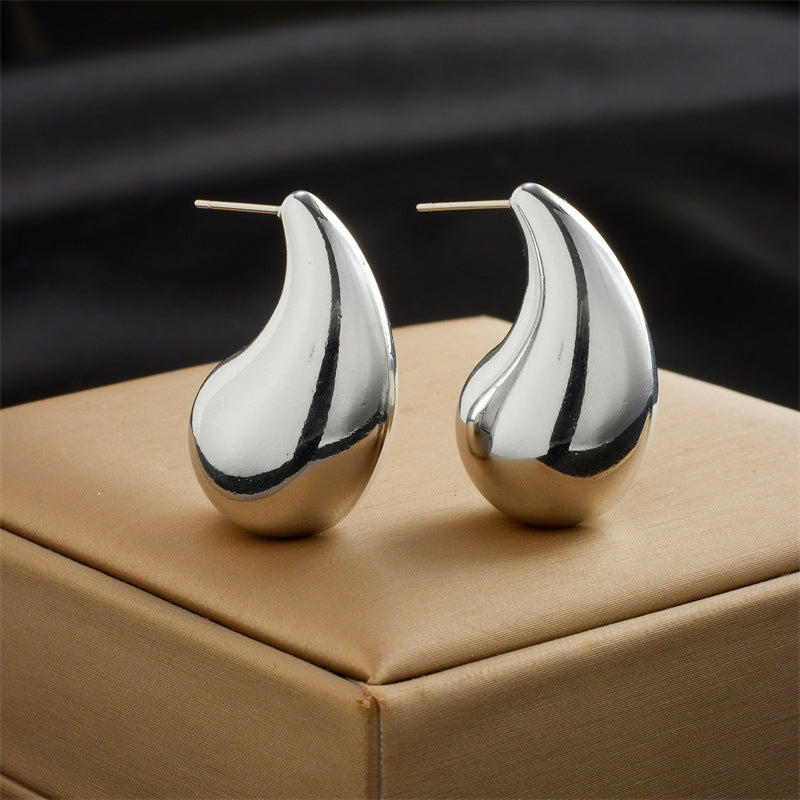Fashion Minimalist Design Irregular Geometric Water Earrings