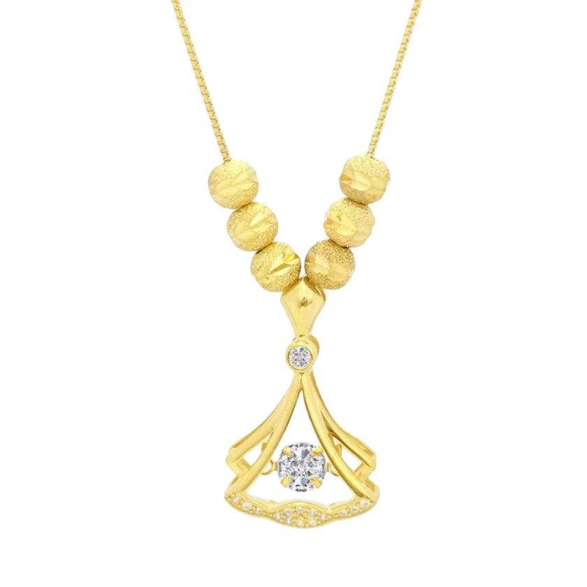 Women's Skirt Smart Zircon Beads For Affordable Luxury Fashion Necklace
