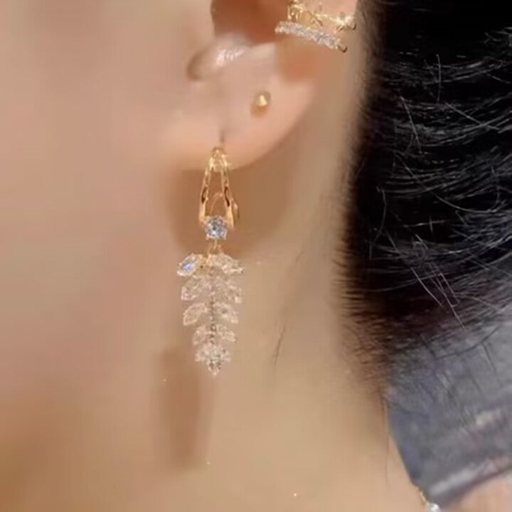 Women's Affordable Luxury Fashion Wheat Tassel For Niche Earrings
