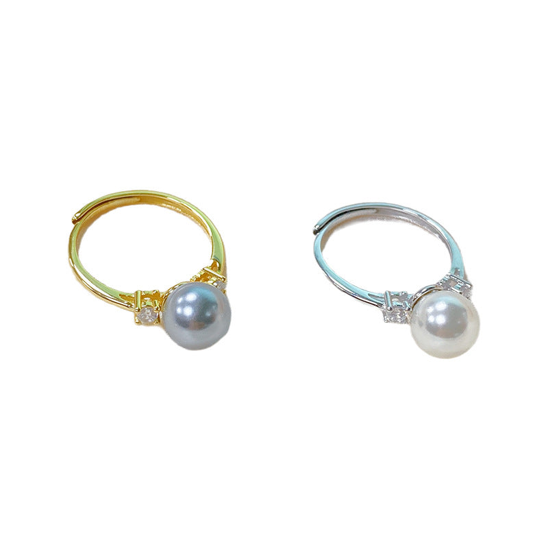 Accessories Sterling Sier Pearl Female Eardrop Frame Rings