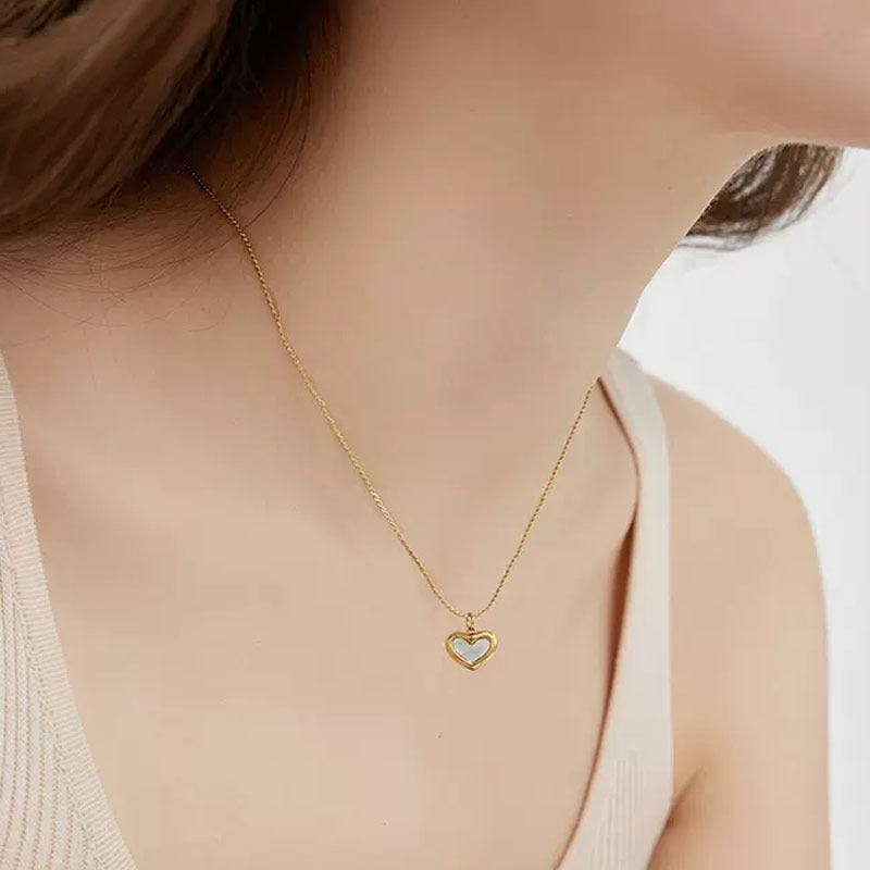 Titanium Steel Female Summer Niche Design Necklaces