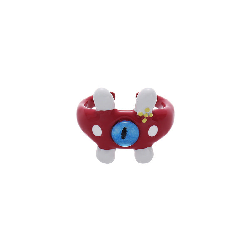 Female Affordable Luxury Style High-grade Drop Oil Rings