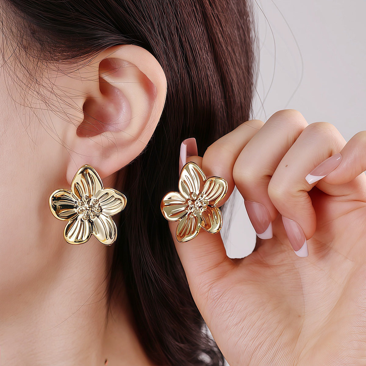 Women's Fashion Resin Vintage Simple Advanced Creative Personality Earrings