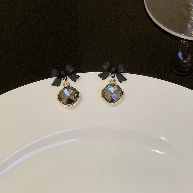 Women's Sier Needle Korean Style French Temperamental Pearl Earrings