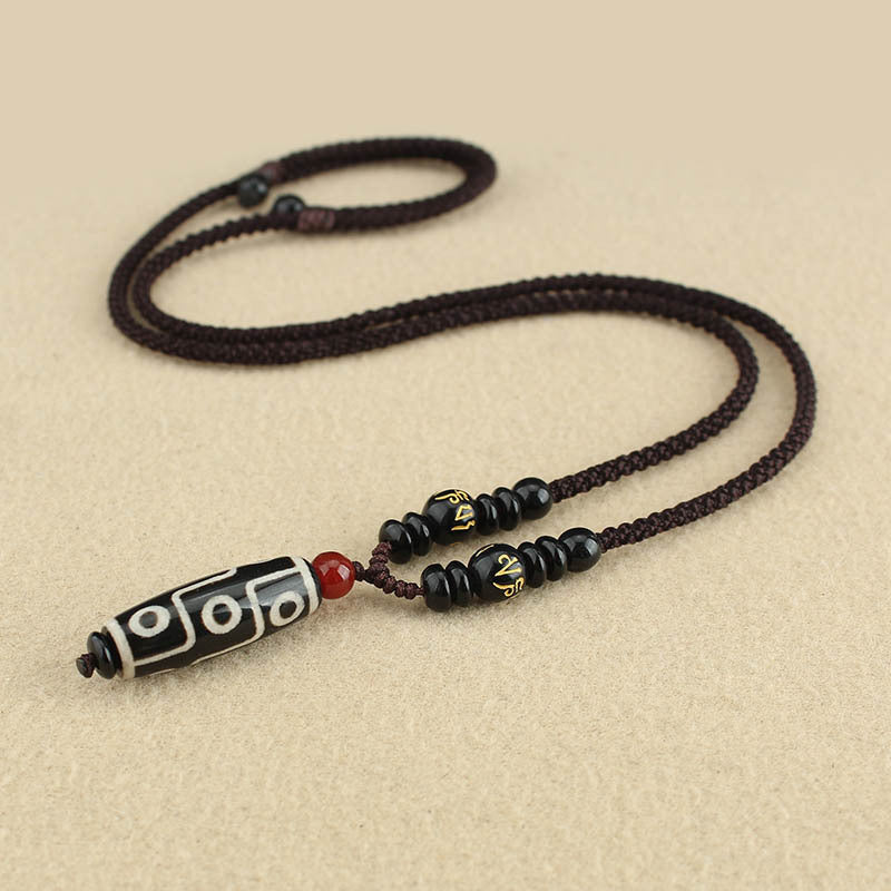 Women's & Men's Tibetan Bead Agate Couple Accessories Vintage Necklaces