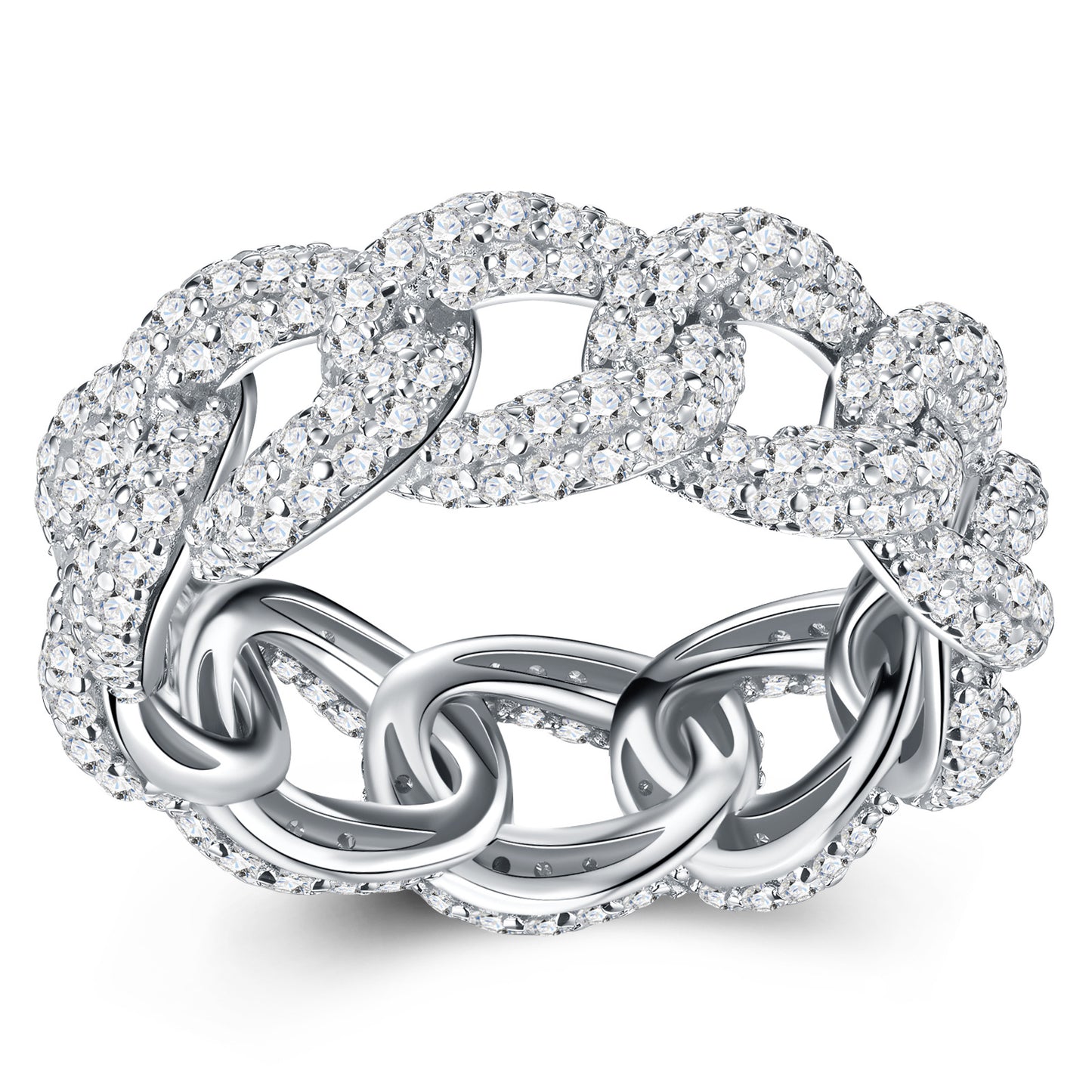 Women's Chain Does Not Fade Light Luxury Minority Design Sense High Ring