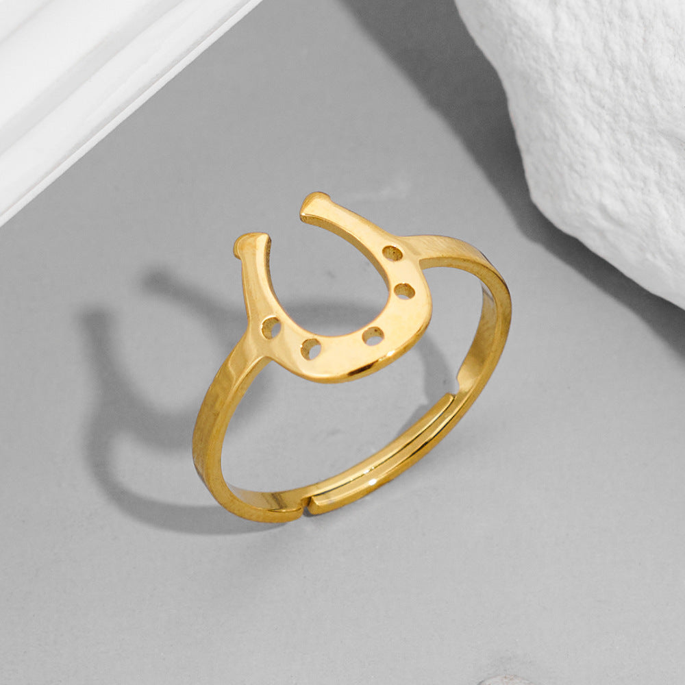 Fashion Couple Stainless Steel Spider Web Butterfly Bird Rings
