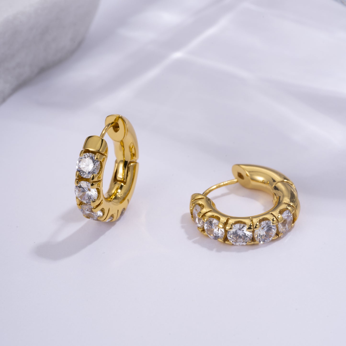 Women's Camellia Imitation Pearl Chinese Style Niche Earrings