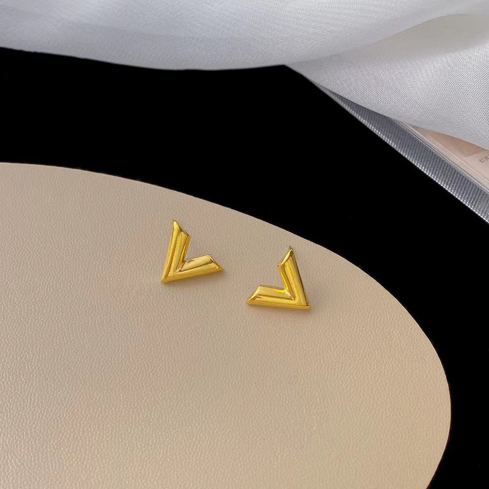Female Light Luxury Titanium Steel Glossy Necklaces