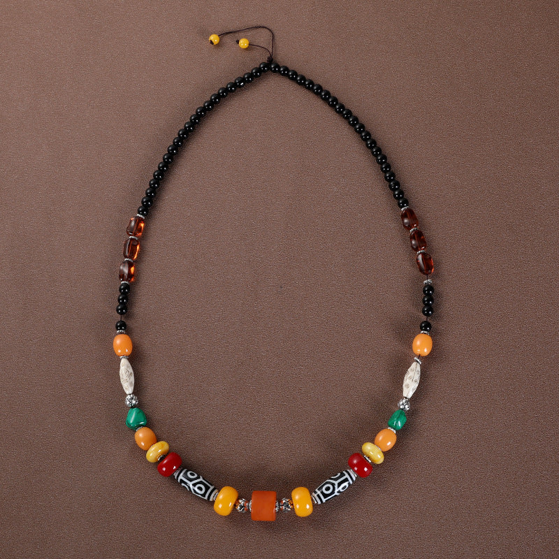 Women's & Men's Long Ethnic Style For Exaggerated Turquoise Necklaces