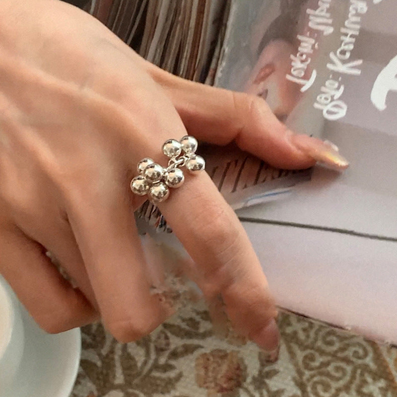 Cluster Metal Open Female Cold Wind Rings