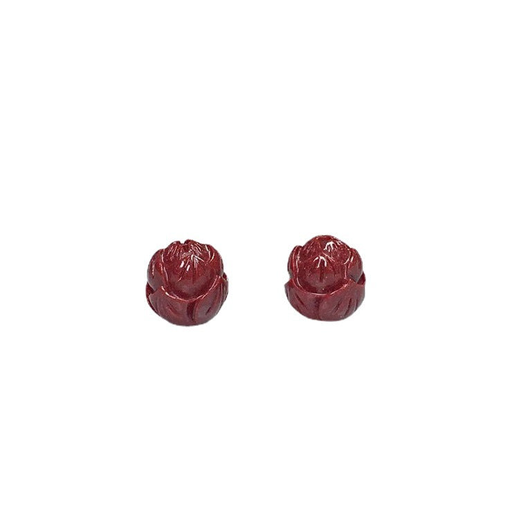 Beads Accessories Natural Purple Gold Sand Pendants