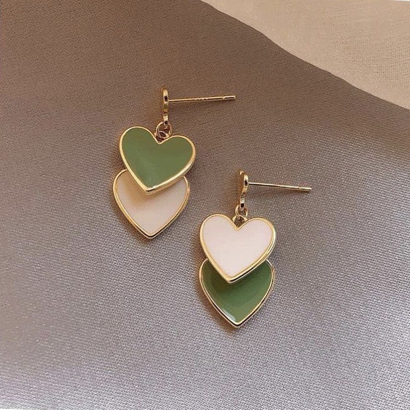 Needle High-grade Pearl Bow Flower Tulip Earrings