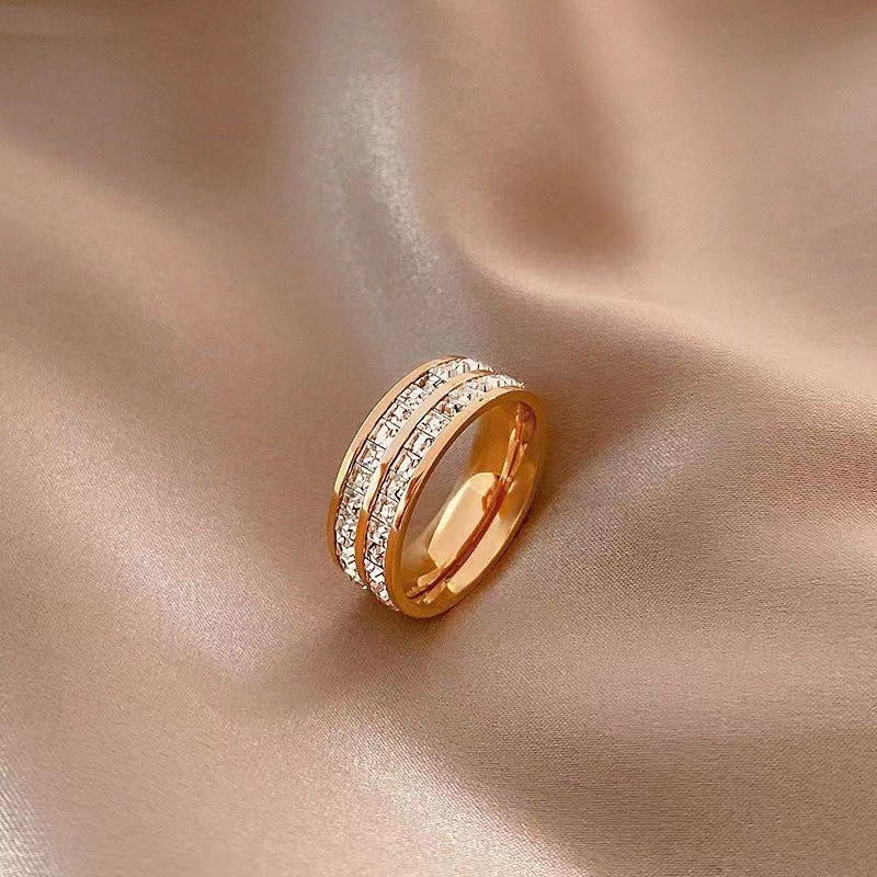 Female High-grade Sense Affordable Luxury Fashion Rings