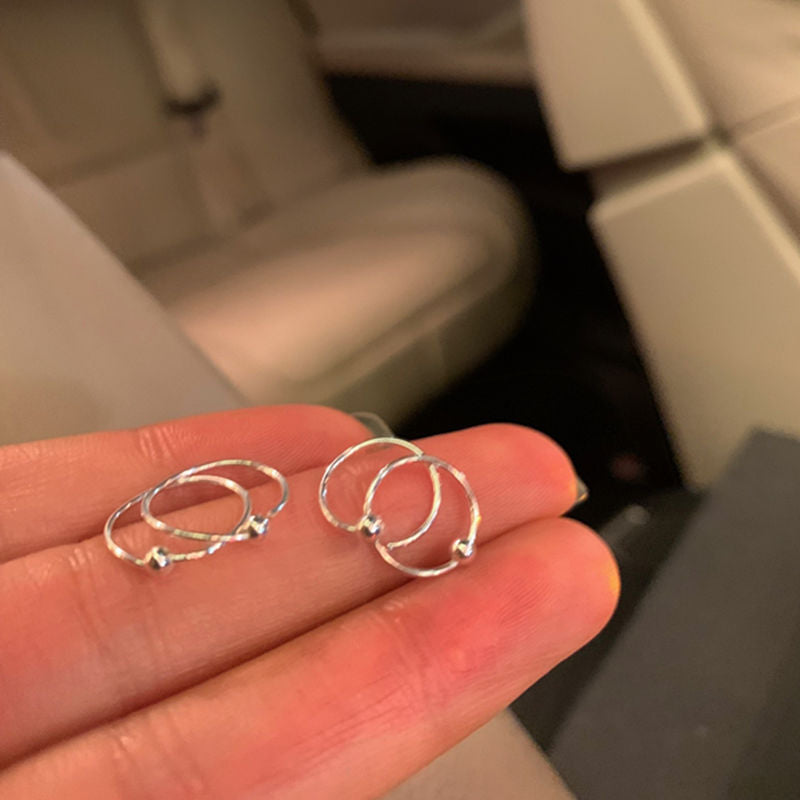 Before Sleep Simple Style Ear Female Earrings