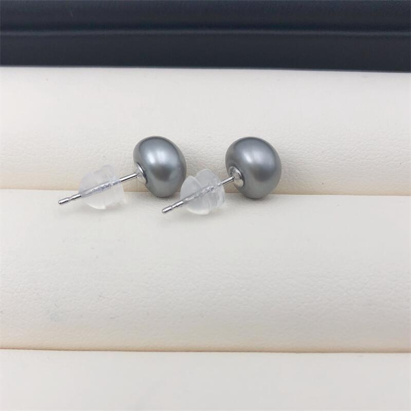 Sterling Sier Auricular Needle Grade Flawless Stud Earrings