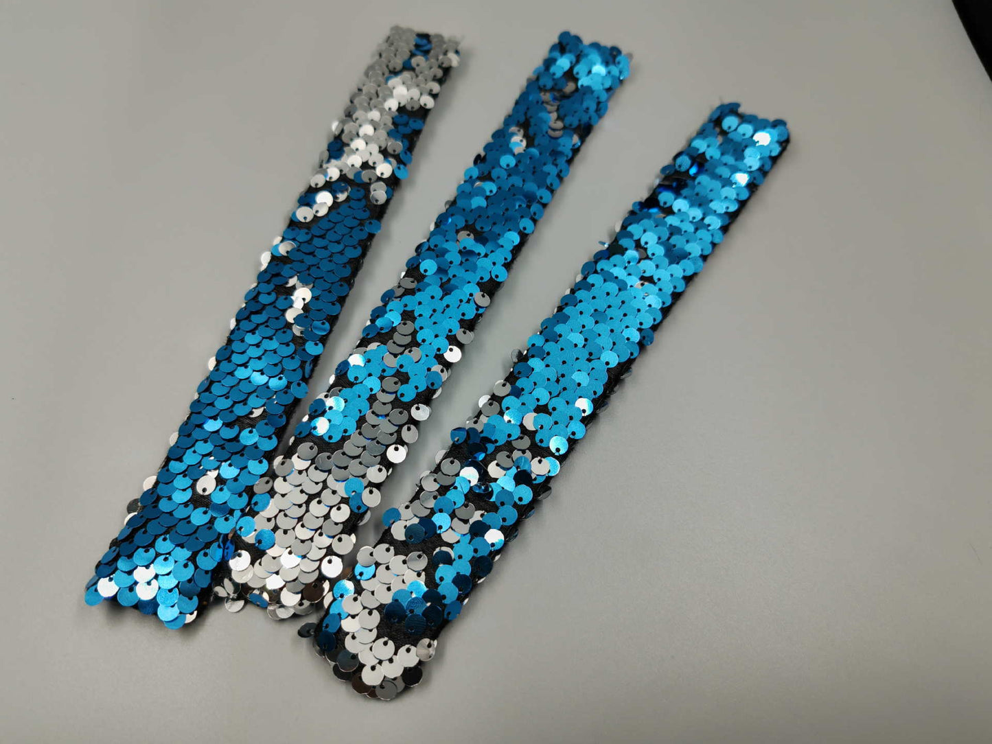 Children's Sequined Mermaid Pop Wrist Strap Holiday Rings