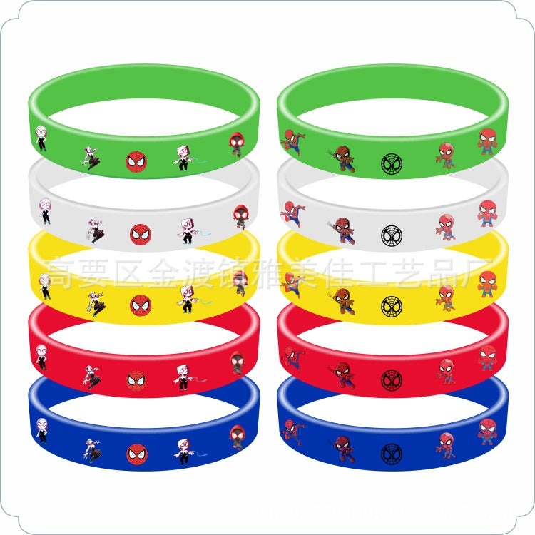 Cartoon Silicone Anime Surrounding The Game Wrist Bracelets
