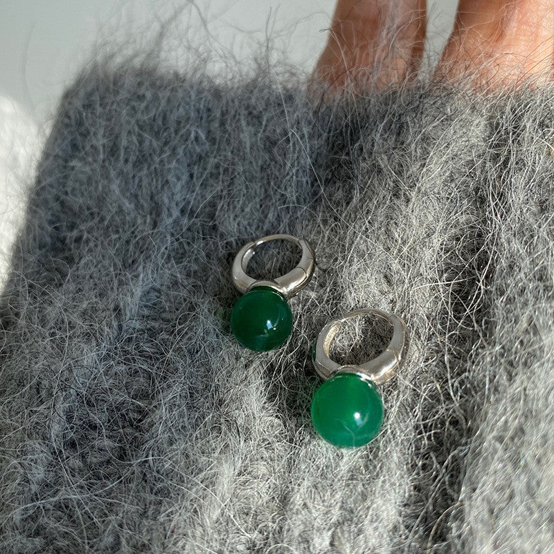 Circle Niche Design High-grade Cold Style Earrings