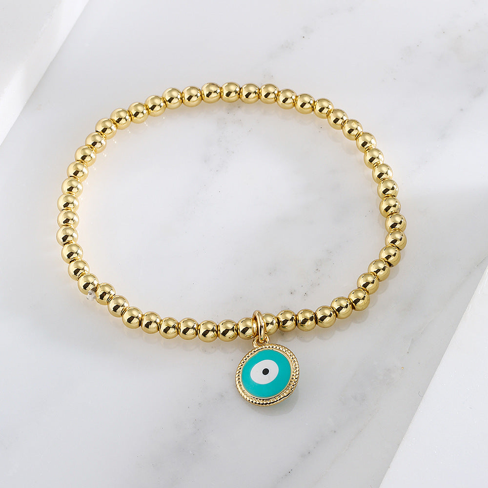 Women's Australian Bronze Gold-plated Drop Oil Devil's Bracelets