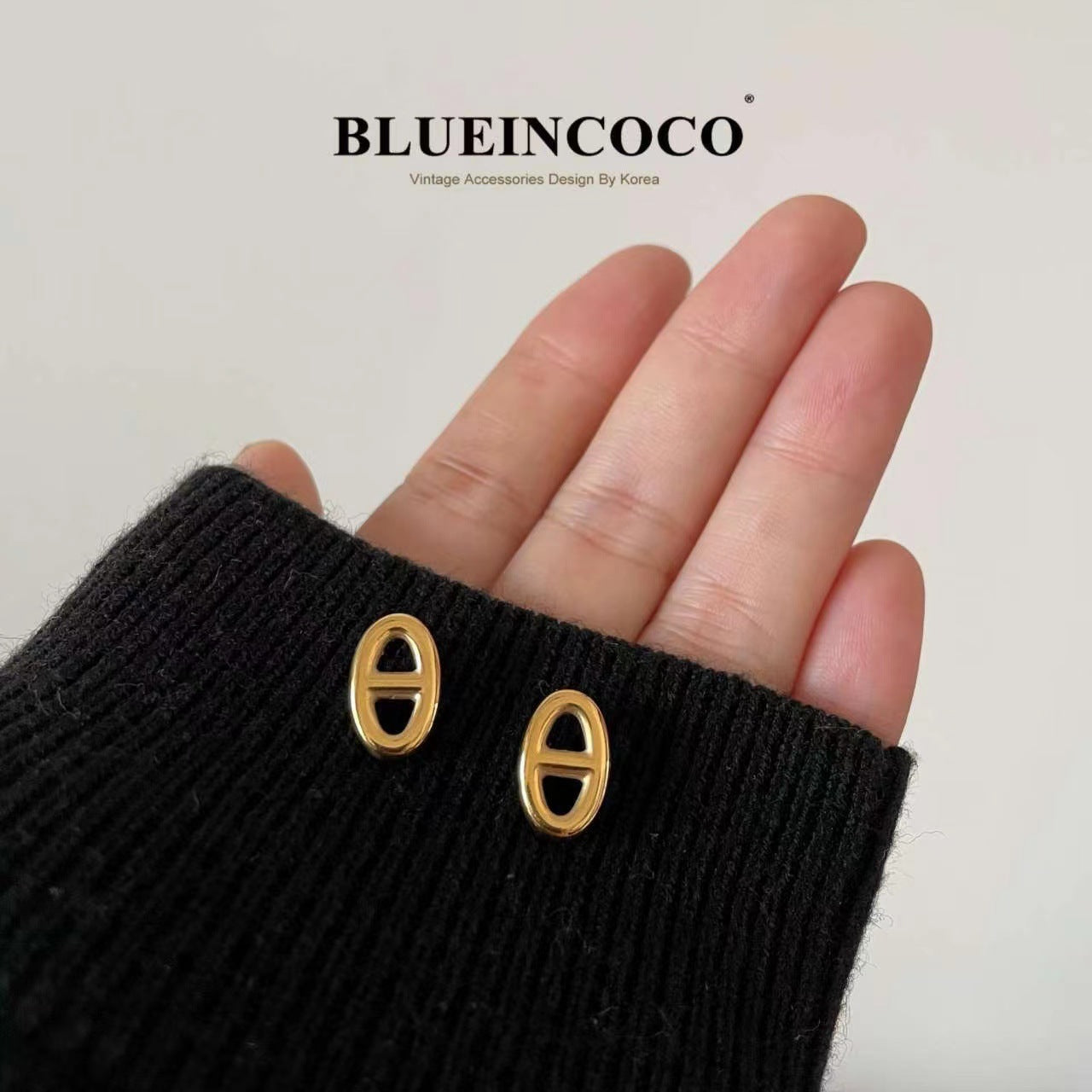 Women's Sier Needle Retro Geometric Metal Design Earrings