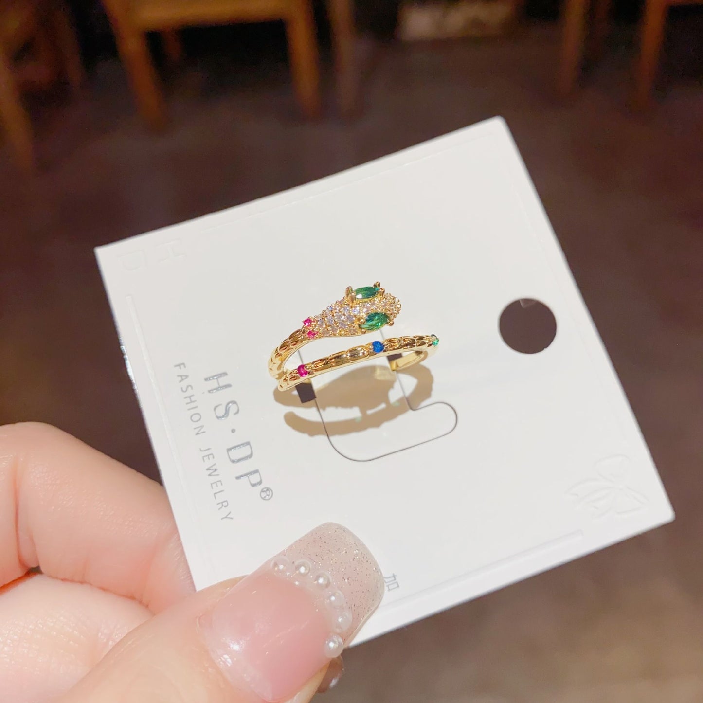 Korean Style Niche Design Temperament Wild Rings